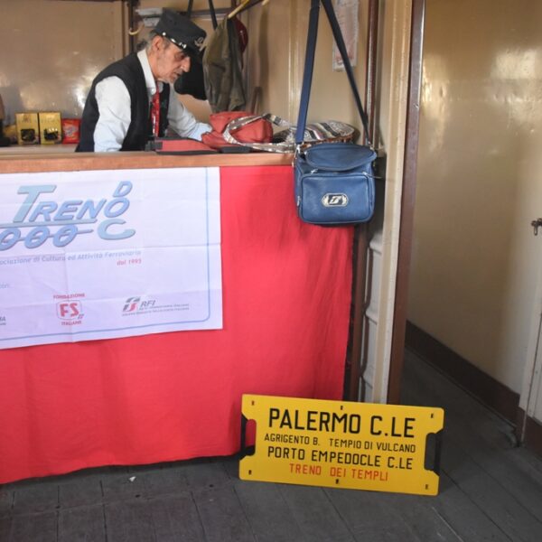 Treno dei Templi – Palermo-Tempio di Vulcano-Porto Empedocle – 5 Novembre 2023